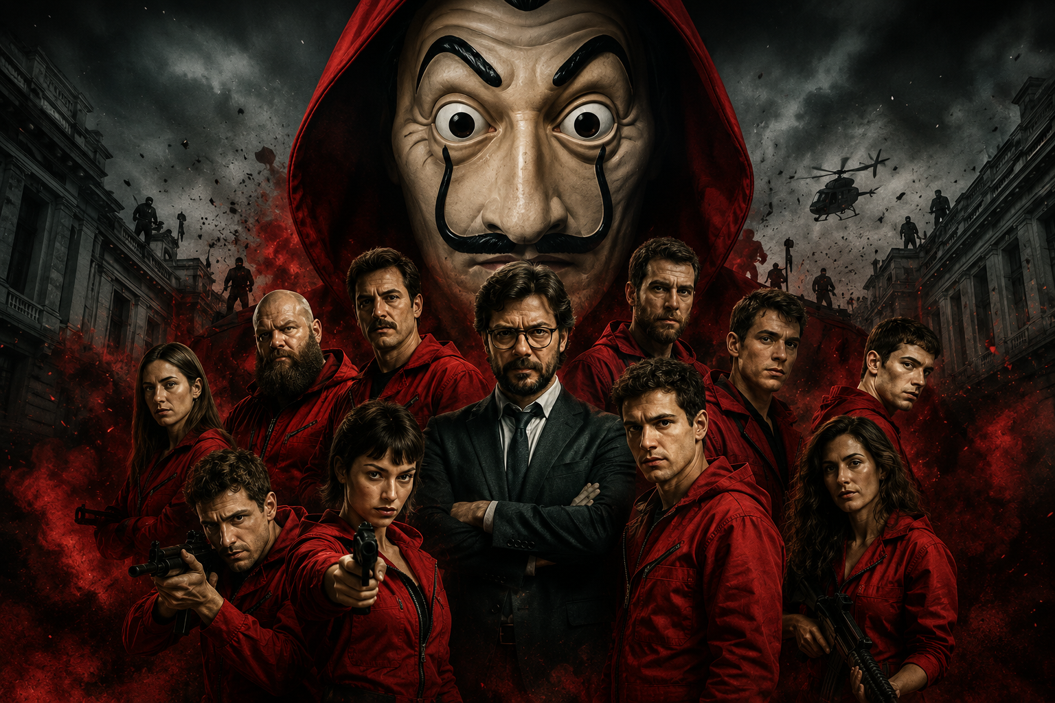 You are currently viewing La Casa de Papel : la série phénomène qui a conquis le monde